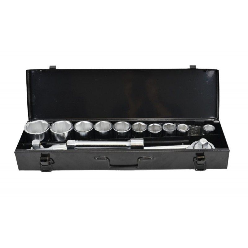 Padrunvõtmete komplekt AWTools AW39014; 3/4''; 22-50 mm; 14 tk