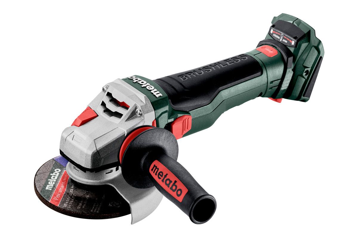 Akunurklihvija Metabo WB 18 LTX BL 15-125 Quick; 18 V; 125 mm (ilma aku ja laadijata)