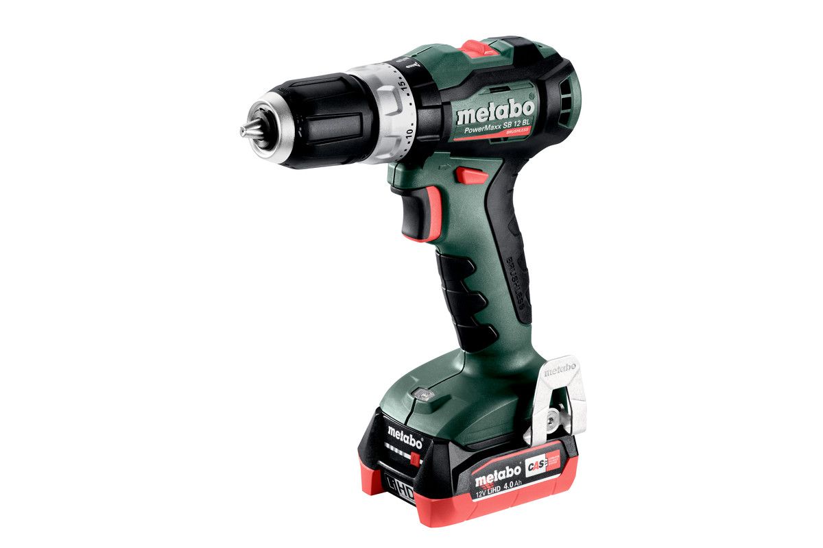 Lööktrell-kruvikeeraja Metabo PowerMaxx SB 12 BL; 12 V; 2x4 Ah  aku