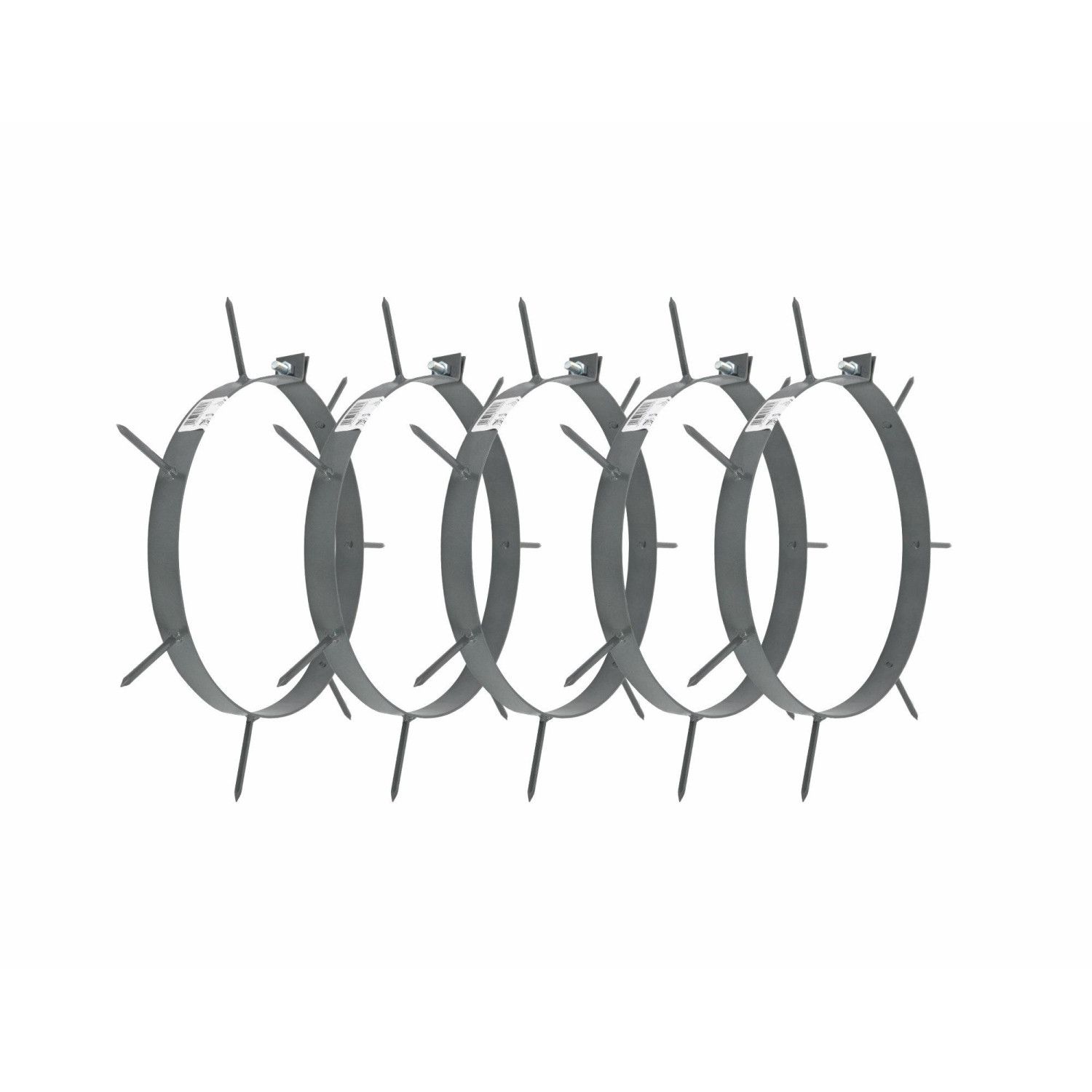 Aeraatori naelad mururullile AWTools AW00391; 270 mm; 65 mm; 5 tk