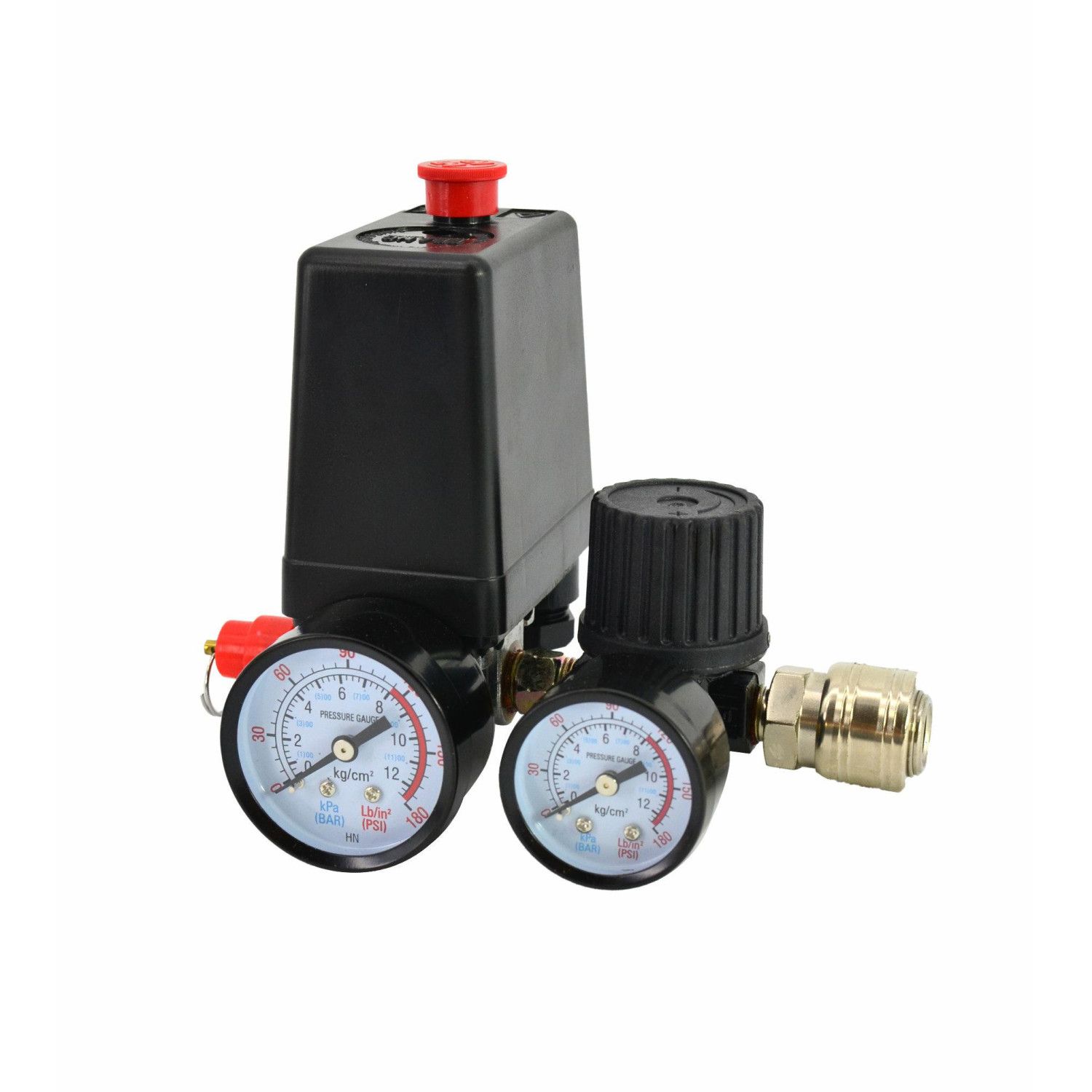 Õhufilter regulaatori ja õlitusega AWTools AW10205; 1/4''; 230 V