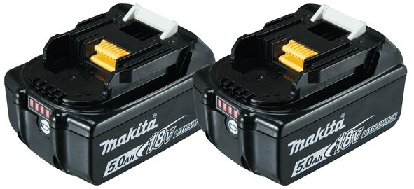 Aku Makita Twinpack BL1850B; 18 V; 2x5,0 Ah; Li-ion