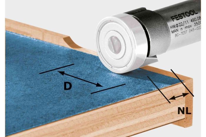 Tasandamisfrees Festool HW D22/8-OFK; 22 mm; 8 mm
