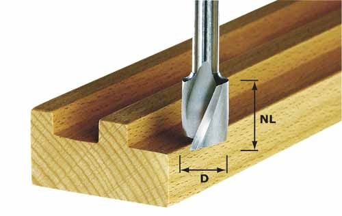 Spiraaljas otsateradega soonefrees Festool 30/60 mm