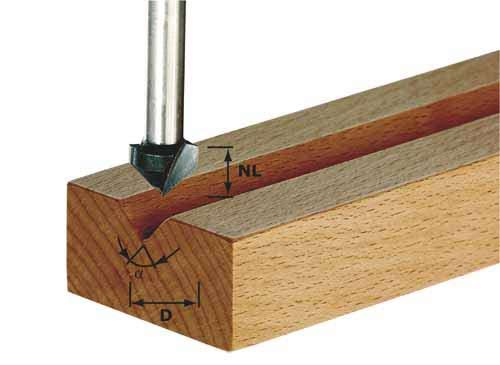 V-soonega lõiketera Festool 9,5/50 mm