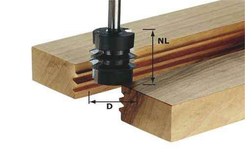 Kopeerimisprofiilide frees Festool 32/62 mm