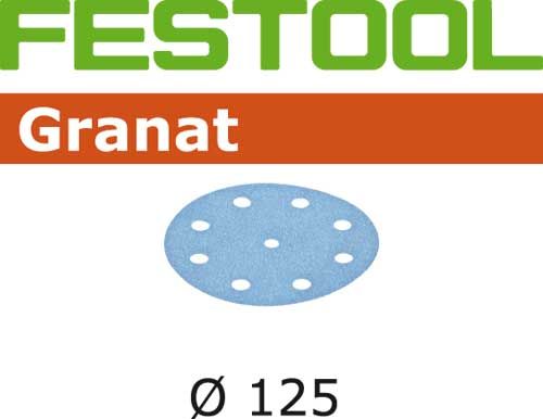 Lihvpaber ekstsentriklihvmasinatele Granat; 125 mm; P40; 50 tk