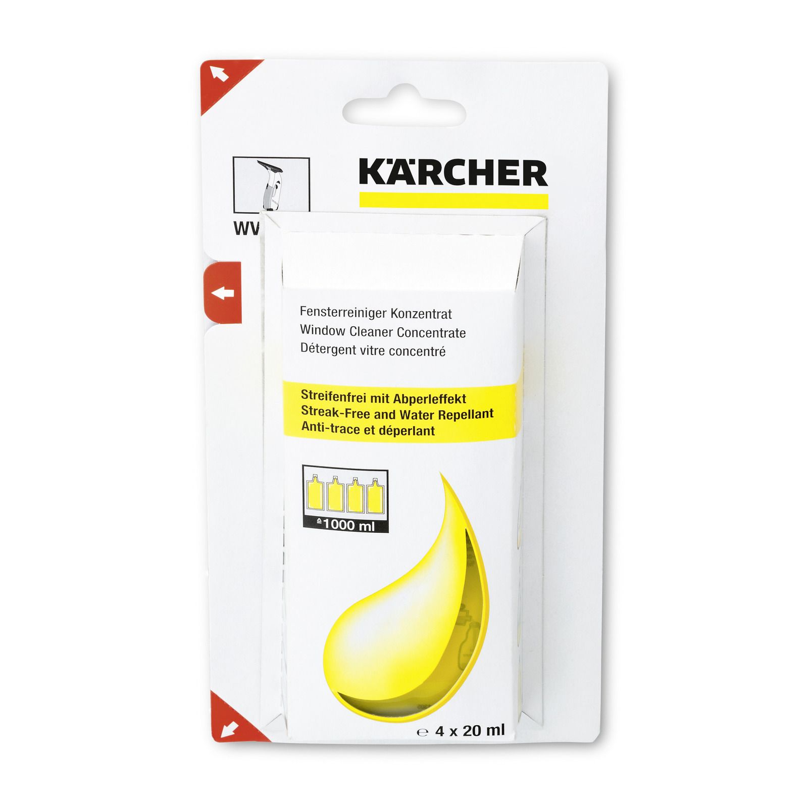Aknapesuvahend (kontsentraat) Karcher 6.295-302.0