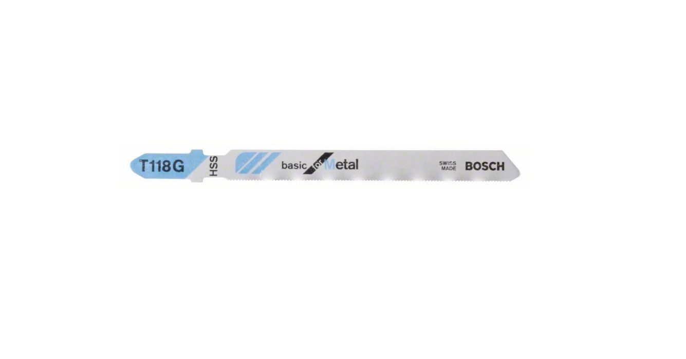 Tikksaetera Bosch T 118 G; 5 tk