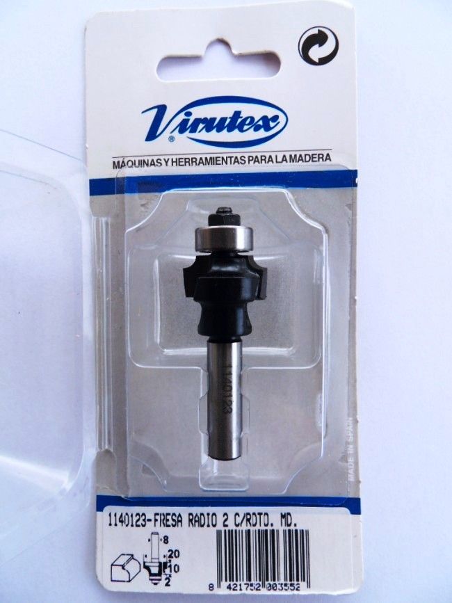 Ümardamisfrees Virutex R2 laagripesaga