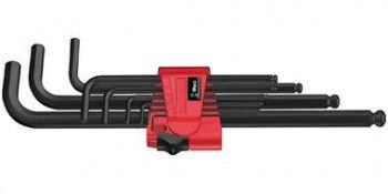 L-tüüpi kuuskant võtmete komplekt Wera 950 PKL/9 BM N; 1,5-10 mm
