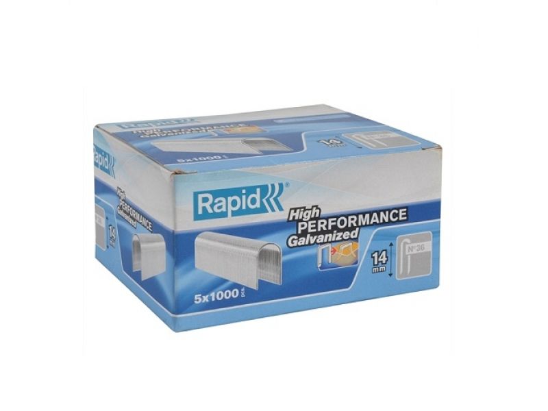 Klambrid Rapid; 14 mm; 5000 tk.; tüüp 36