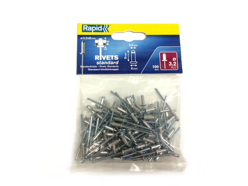 Needid Rapid&nbsp;Inox; Ø4 mm; 12 mm; 100 tk