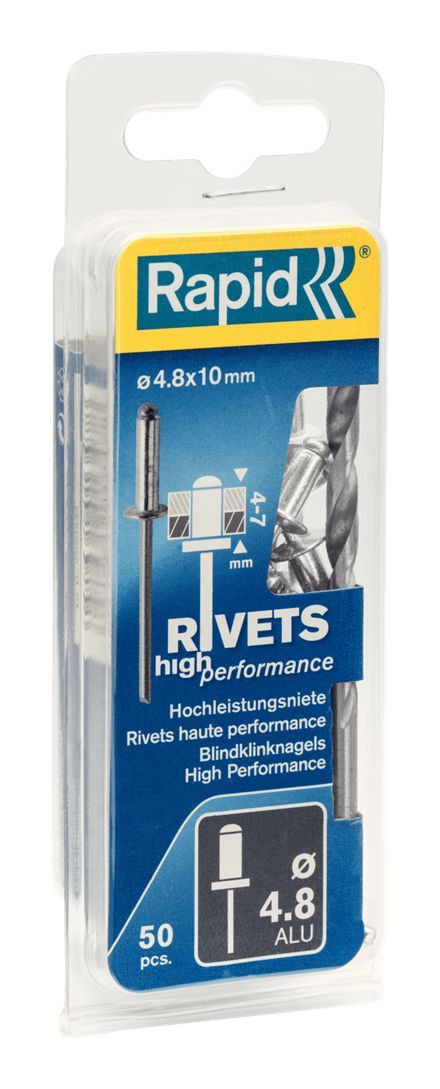 Needid Rapid Ø4,8 mm; 10 mm; 50 tk