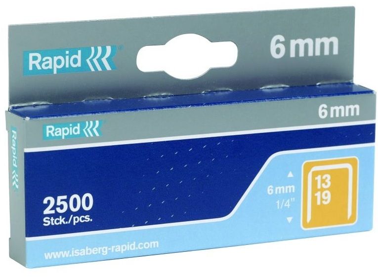 Klambrid Rapid; 10,6x6 mm; 2500 tk.; tüüp 13
