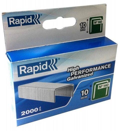 Klambrid Rapid; 10,6x10 mm; 2000 tk.; tüüp 140
