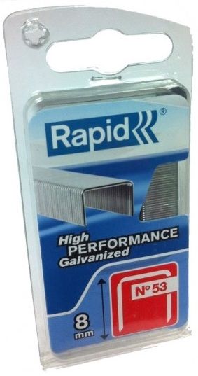 Klambrid Rapid; 11,4x8 mm; 1080 tk.; tüüp 53