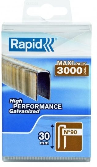 Klambrid Rapid; 5,7x30 mm; 3000 tk.; tüüp 90
