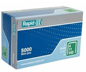 Klambrid Rapid; 10,6x10 mm; 5000 tk.; tüüp 140