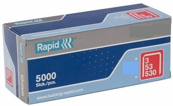 Klambrid Rapid; 11,4x12 mm; 5000 tk.; tüüp 53