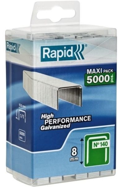 Klambrid Rapid; 10,6x8 mm; 5000 tk.; tüüp 140