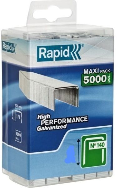 Klambrid Rapid; 10,6x12 mm; 5000 tk.; tüüp 140