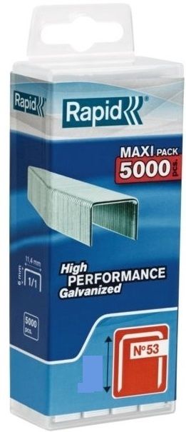 Klambrid Rapid; 11,4x12 mm; 5000 tk.; tüüp 53