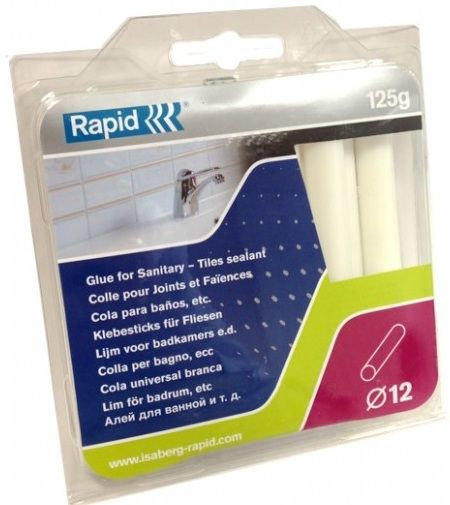 Liimipulgad Rapid; 12x94 mm; 0,125 kg; Valge