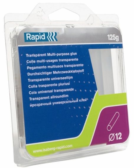 Liimipulgad Rapid Multi; 12x94 mm; 0,125 kg; läbipaistev