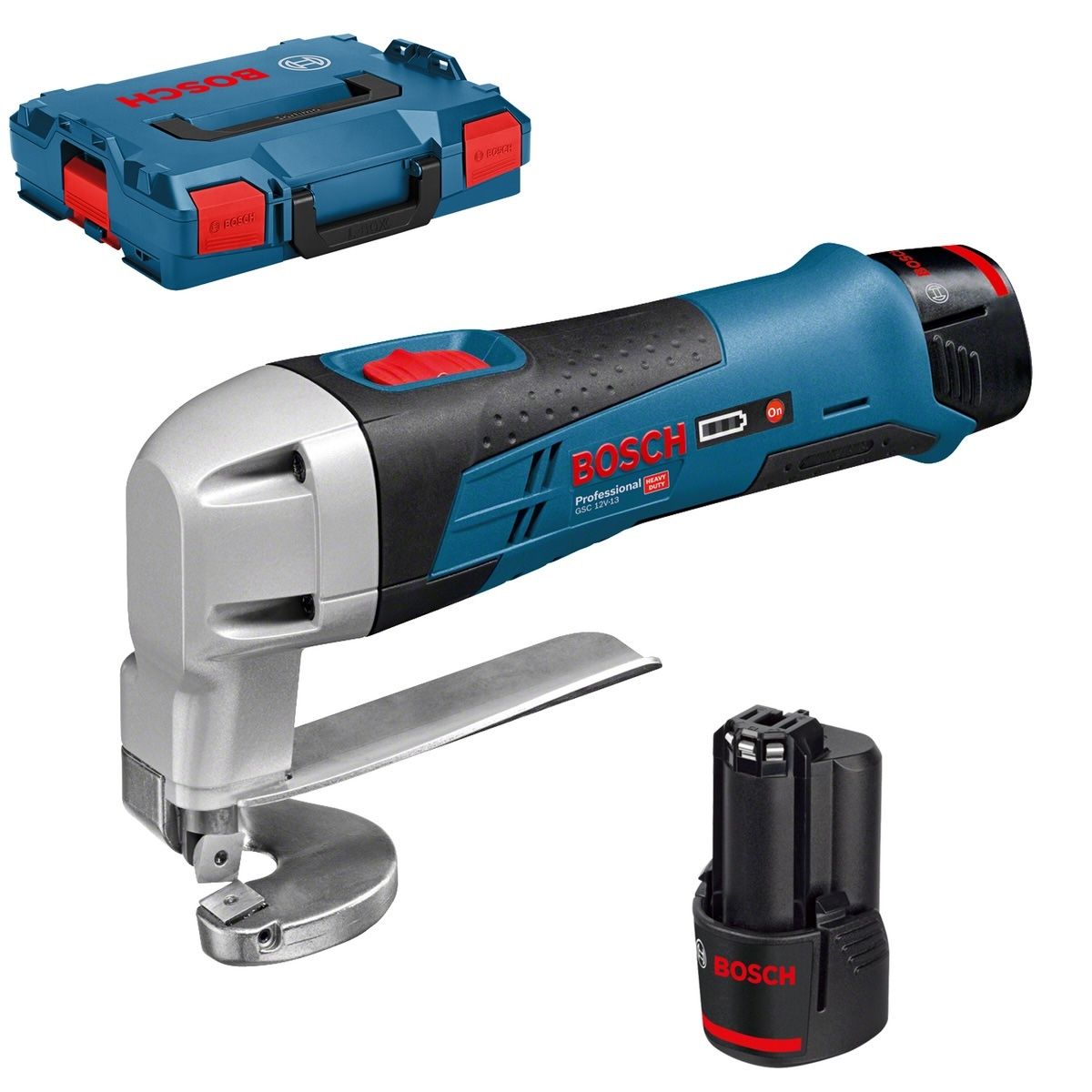 Akukäärid metalli lõikamiseks Bosch GSC 12V-13