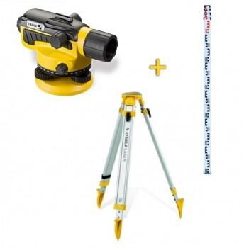 Optiline nivelliir Stabila OLS26 Set + statiiv + mõõdulatt