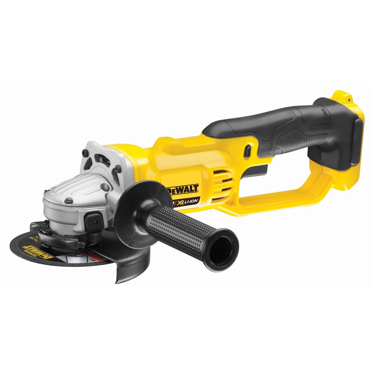 Nurklihvija DeWalt DCG412N; 18 V (ilma aku ja laadijata)