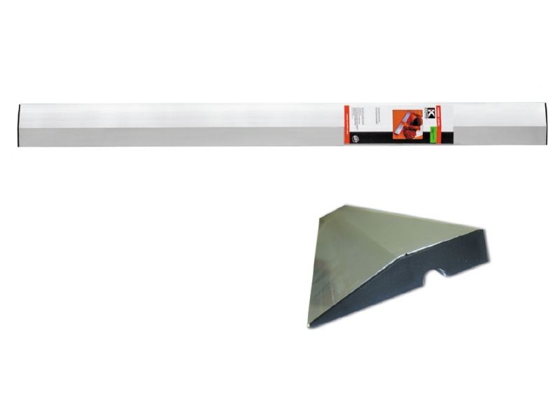 V-kujuline pahtlilabidas krohvimiseks Kapro; 2 m