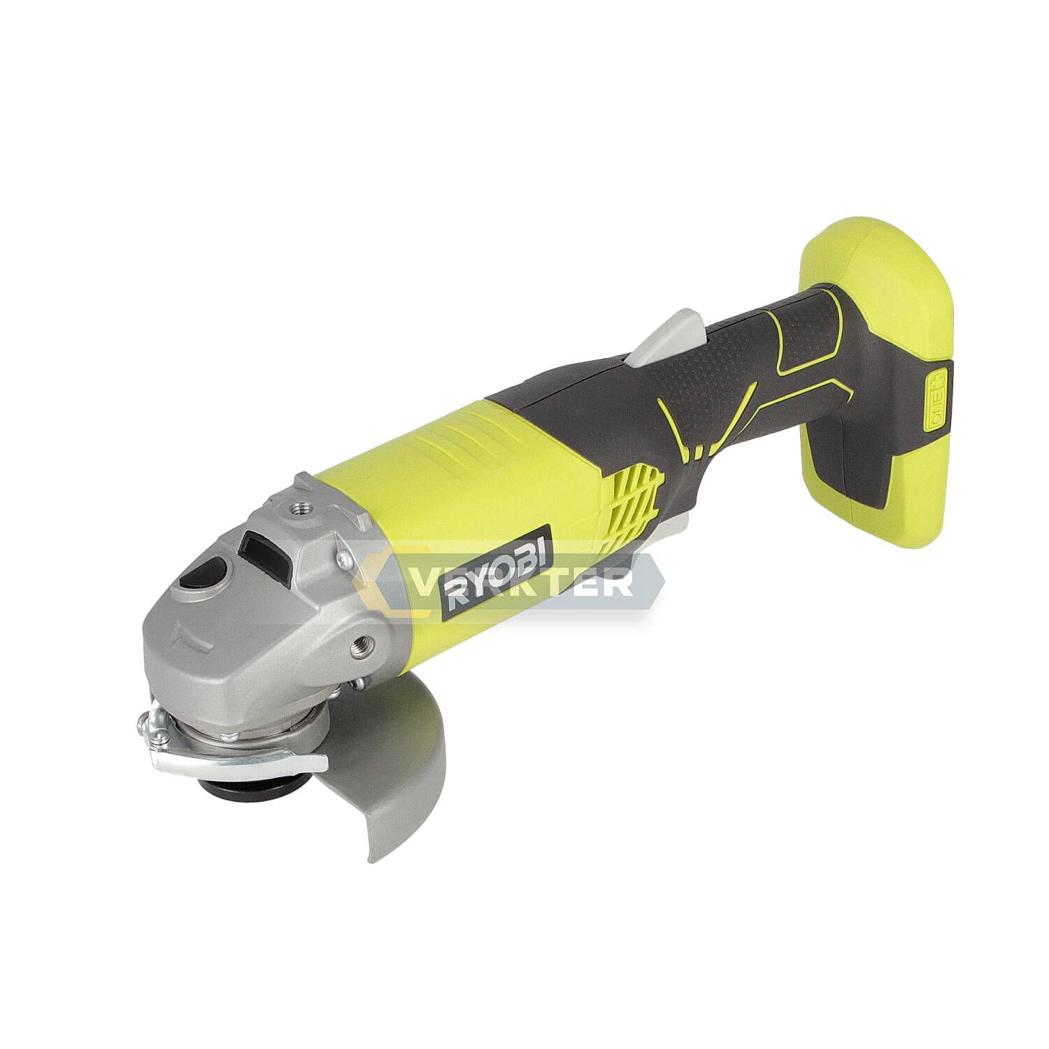 Nurklihvija RYOBI R18AG-0; 18 V (ilma aku ja laadijata)