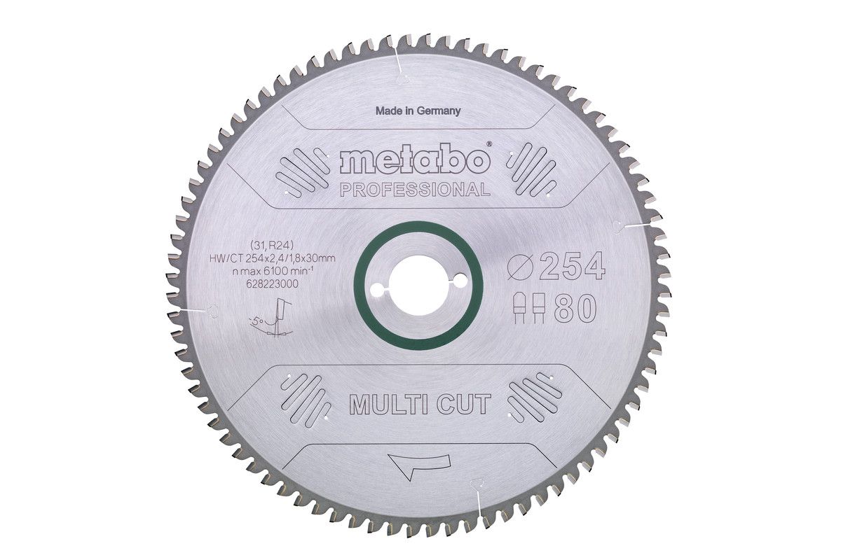 Saeketas puidule Metabo Multi cut; 305x2,8x30,0 mm; Z96; -5°