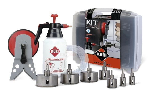 Komplekt märgpuurimiseks keraamilisse plaati Rubi Easygres Plus