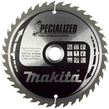 Saeketas puidule Makita; 165x1,6x20,0 mm; Z40; 18°