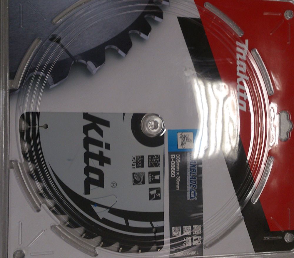 Saeketas puidule Makita; 305x2,3x30,0 mm; Z40; 5°