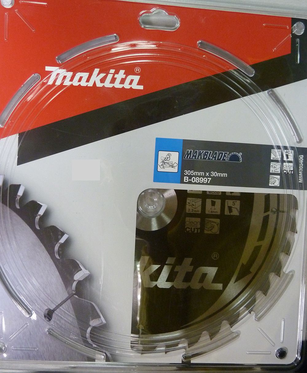 Saeketas puidule Makita; 305x2,3x30,0 mm; Z40; 5°