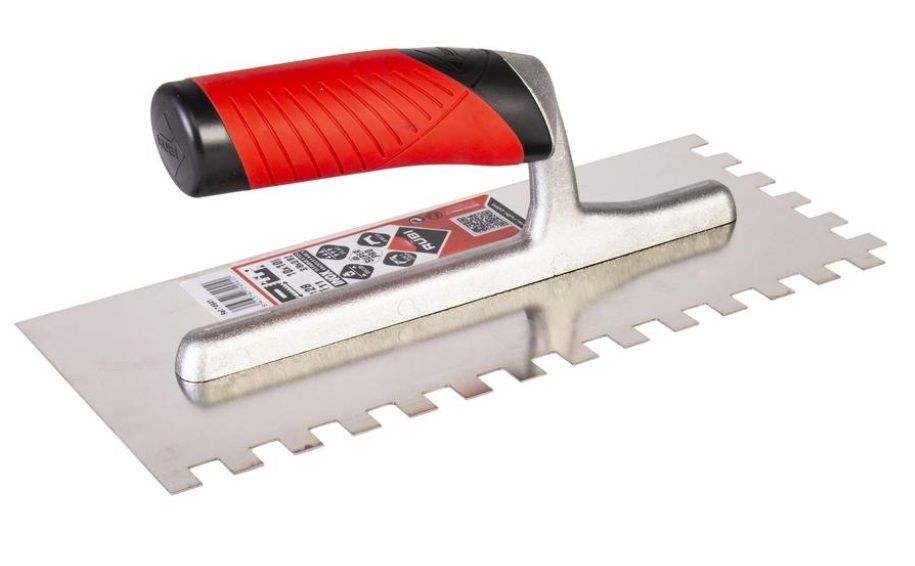 Liimi kammid plaatimiseks Rubi Rubiflex INOX; 10x10 mm; 28 cm