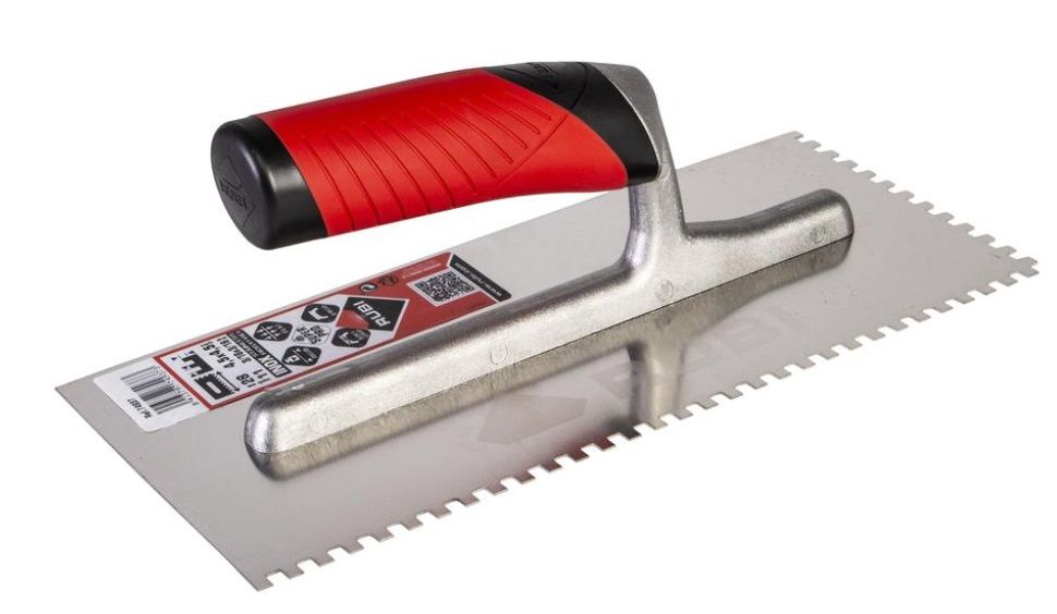 Liimi kammid plaatimiseks Rubi Rubiflex INOX; 4,5x4,5 mm; 28 cm