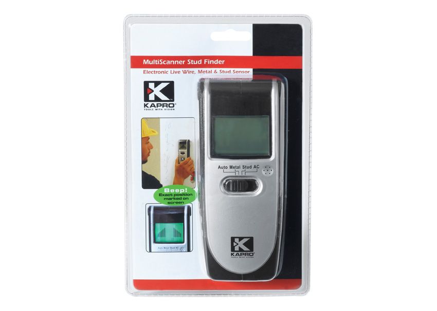 Metalli-ja puudetektor Kapro Multiscanner
