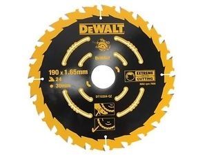 Saeketas puidule DeWalt; 190x1,65x30,0 mm; Z24; 18°