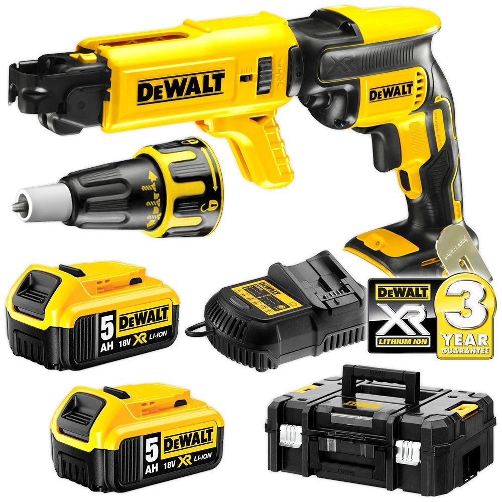 Lintkruvikeeraja DeWalt DCF620P2K; 18 V; 2x5,0 Ah aku