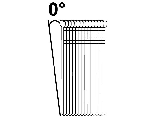 Naelad Essve F18; 1,2×38 mm; 0°; 4000 tk.; tsingitud, läikiv