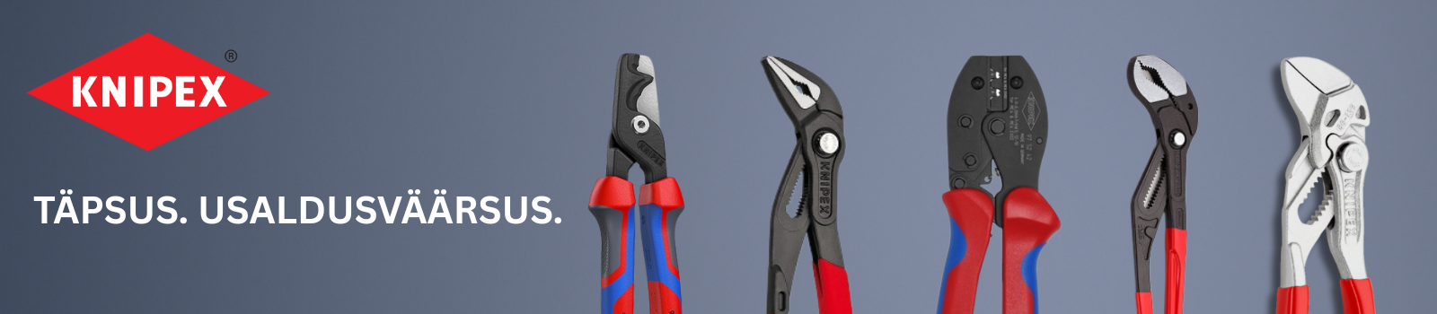Knipex reklaambänner (EE)
