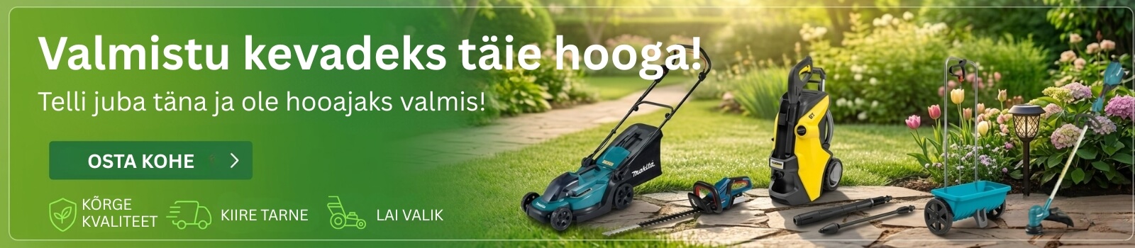 Valmistu kevadeks täie hooga!Verkter.ee