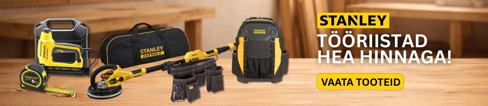 Stanley instrumenti par labu cenu